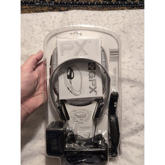 GPX Portable Cd Compact Disc Player C3916 Car Kit NEW SEALED vintage - Picture 6 of 11